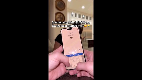 I gave my sister $2,000 😂❤️|| #funny #funnyreels #trending #viral #Keemokaziofficial