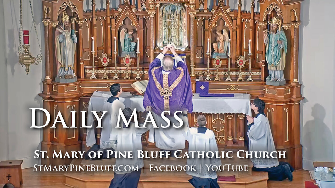 Holy Mass for Saturday, Feb. 27, 2021