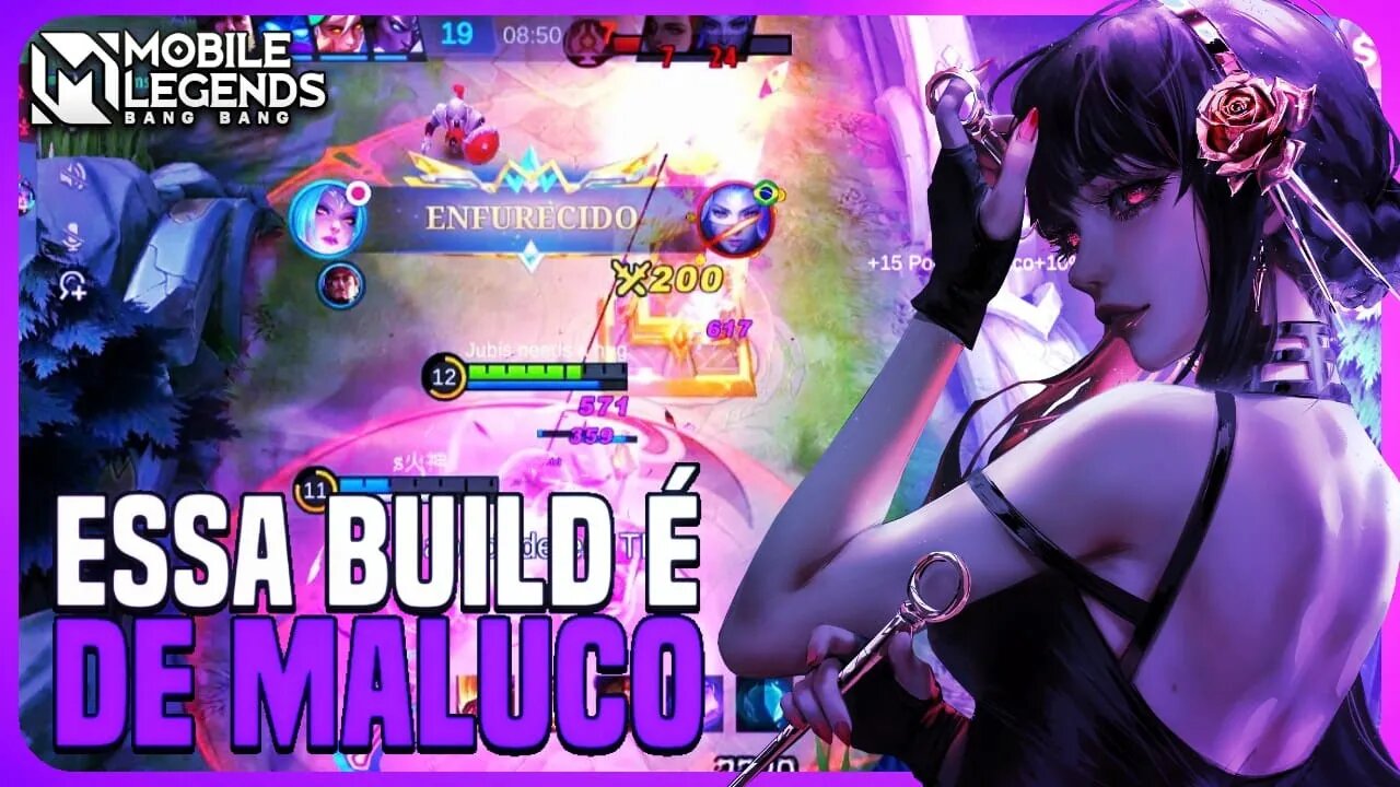 MANDARAM UMA BUILD MALUCA NO DONATE E DEU BOM KKKKKKKKK | MLBB