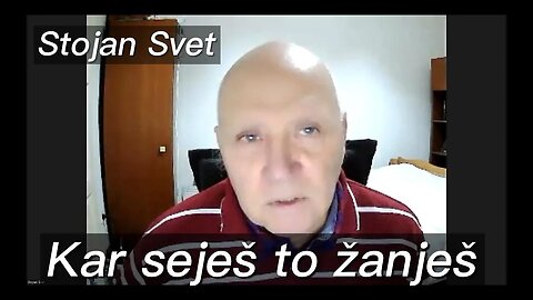 Kar seješ to žanješ - nagovor državni upravi Republike Slovenije - Stojan Svet