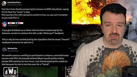 DSP Admits Faking Tips - Bryan Breaks Up With Phil - Attacks Viewers