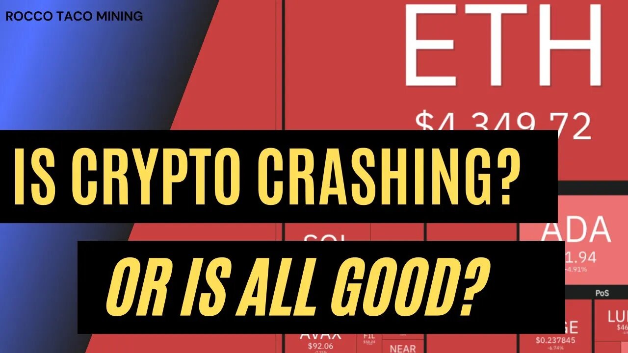 WARNING Is Bitcoin crashing or is all good