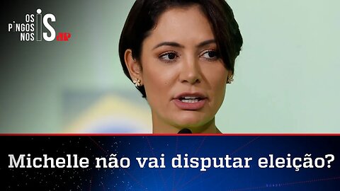 Michelle Bolsonaro diz não ter intenção de ser candidata