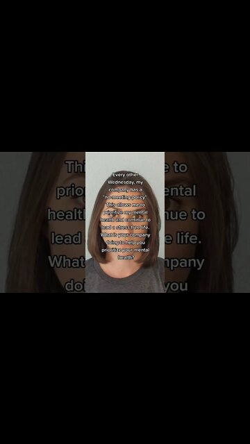 We must work to live, not live to work.