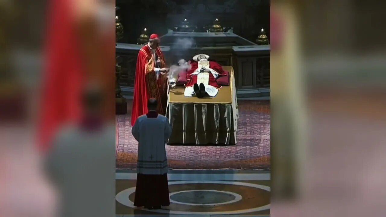 Traslado y rito a la llegada del cuerpo de Benedicto XVI a la Basílica de San Pedro