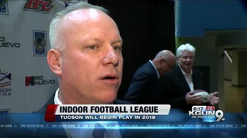 Tucson's Indoor Football team officially announced