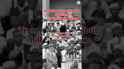 Martin Luther king speech let freedom reign #shorts #shortsfeed #shortsvideo #shortsyoutube #viral