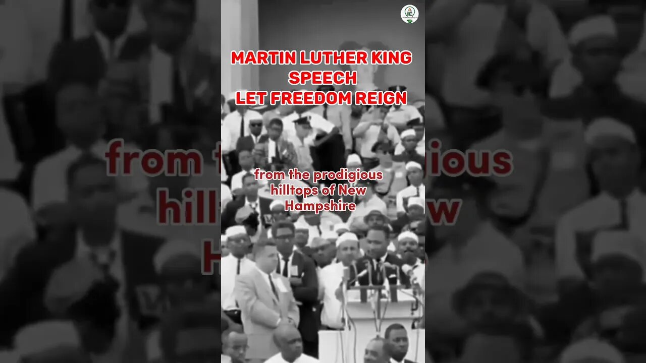 Martin Luther king speech let freedom reign #shorts #shortsfeed #shortsvideo #shortsyoutube #viral