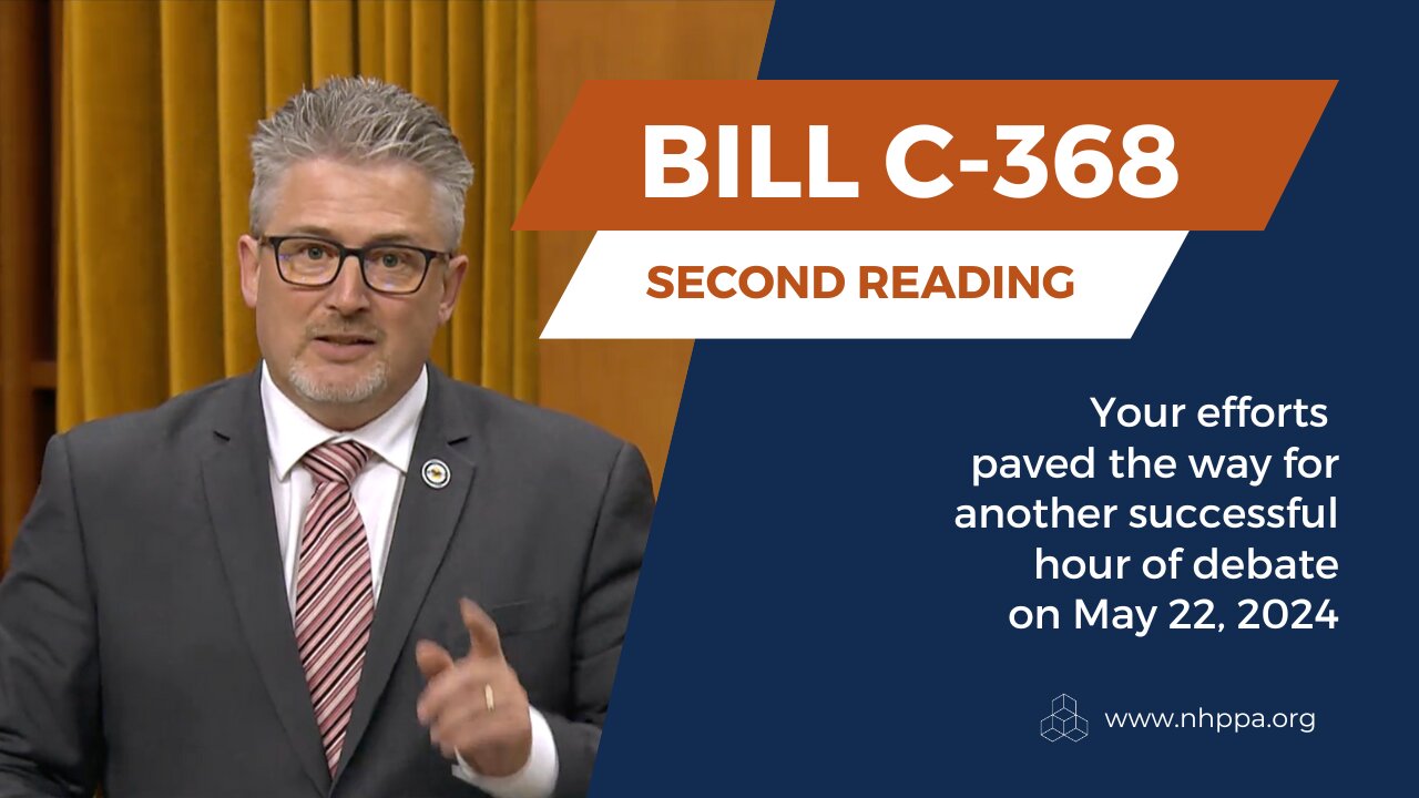 Bill C-368 | Successful Second Hour of Debate