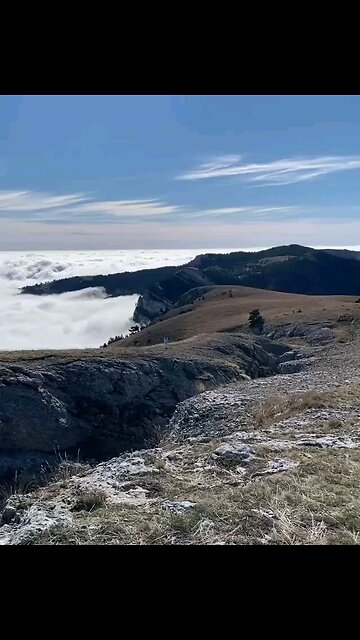 — Above the clouds in the gazebo of the Seven Winds