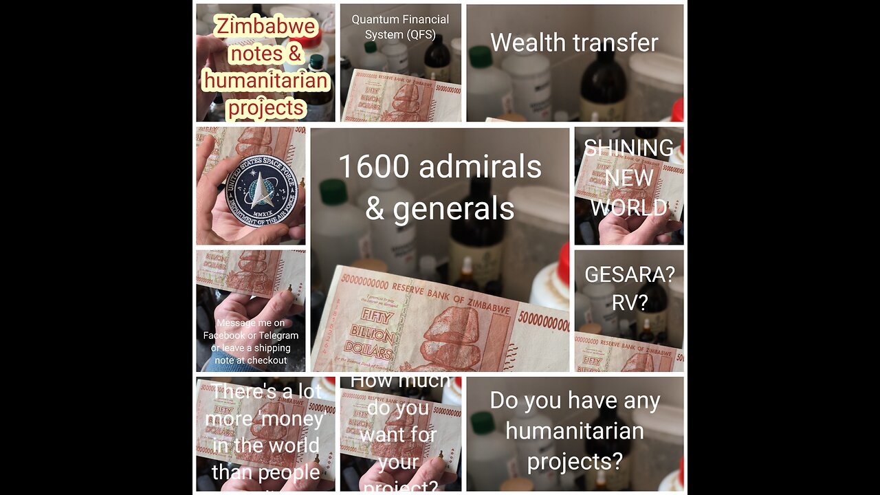 Zimbabwe notes & humanitarian projects