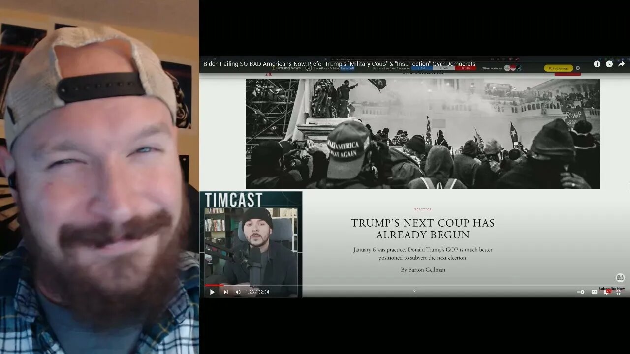 RET.SOLDIER REACTS TO FAKE NEWS AND EVIL DEMOCRATS- TIM POOL- BIDEN IS FAILING (No duh)