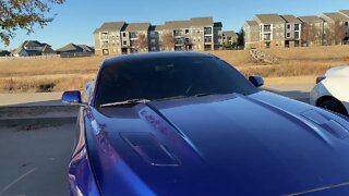 Tulsa Auto Wraps | White Glove Auto | Blue Mustang