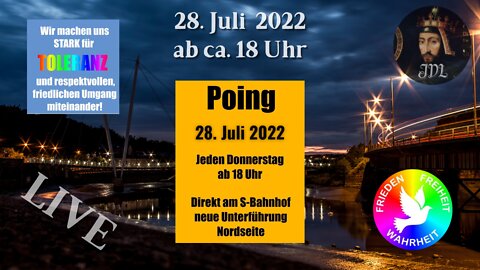 Live aus Poing am 28.07.2022