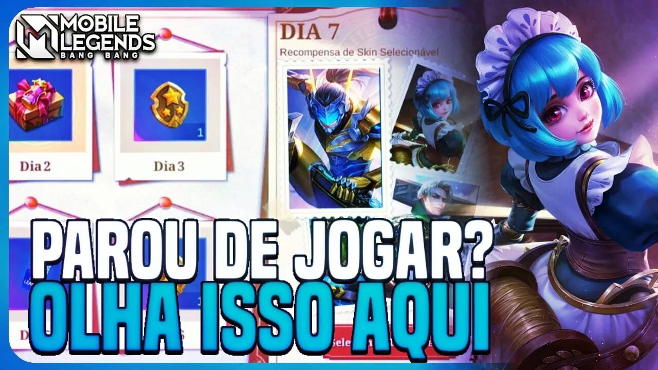 PAROU DE JOGAR BANGAS? ESSE EVENTO PODE TE INTERESSAR | ÉPICO AO MÍTICO SOLO #1 | MLBB