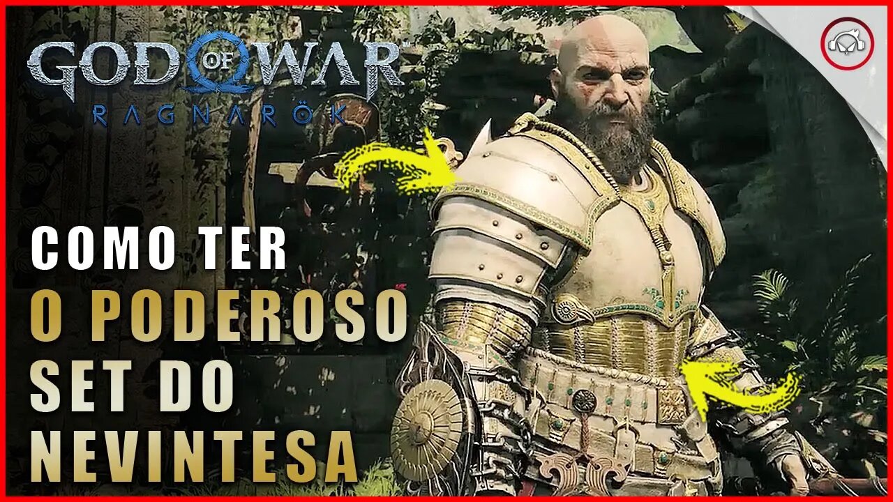 God of war Ragnarok, Como ter o poderoso set do Nevintesa | Super dica