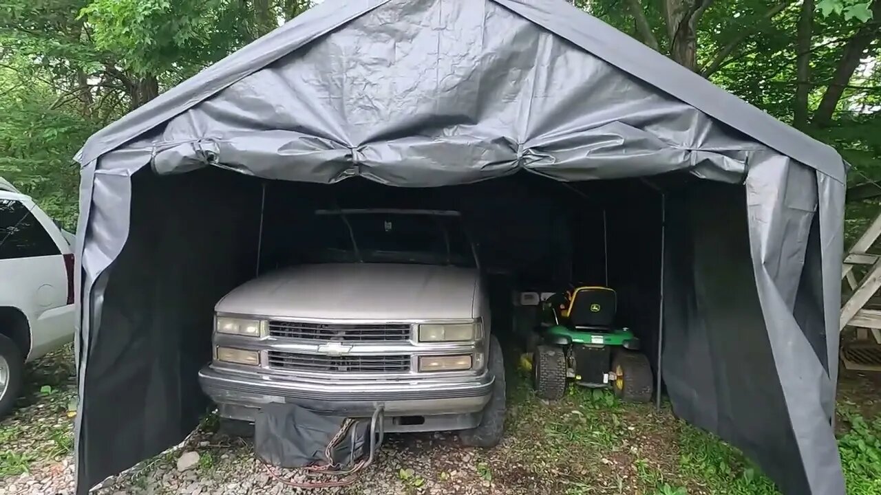 Gardesol Soft Carport from AMAZON - First Impressions