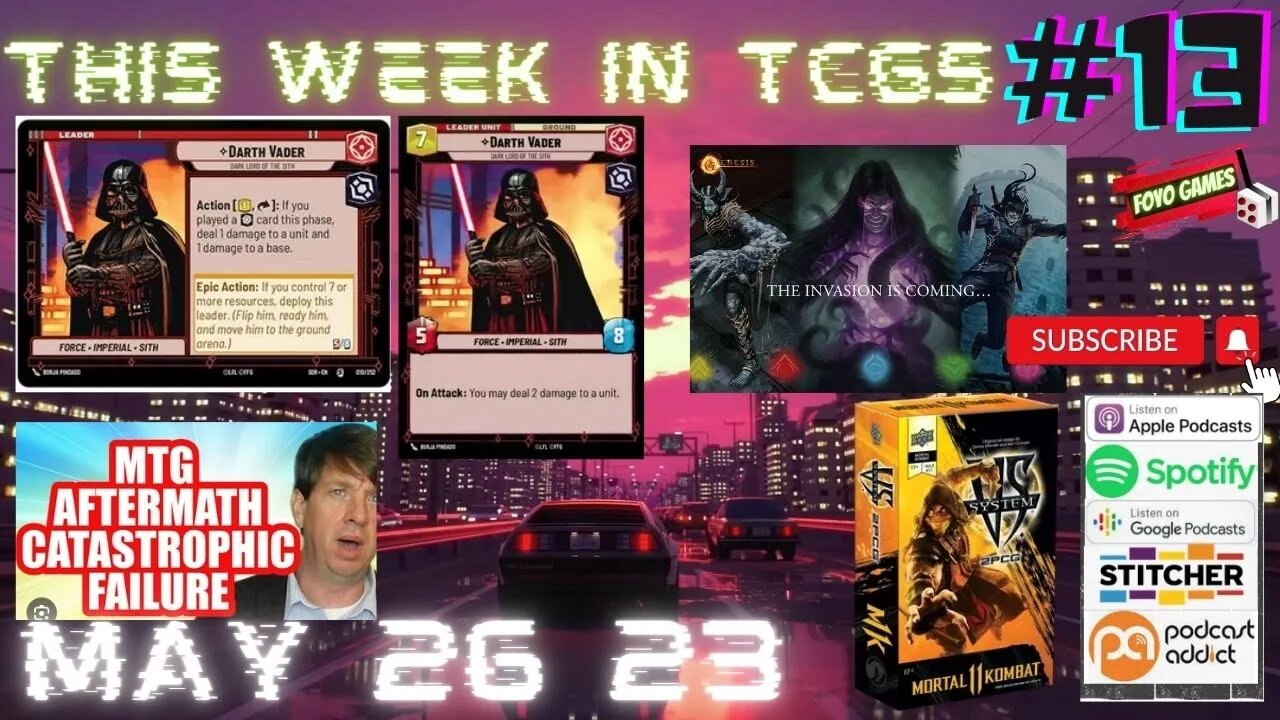 This Week in TCGs #13 | Star Wars Unlimited | MTG Yearly BanList |Genesis BOC is Back | Mortal Komba