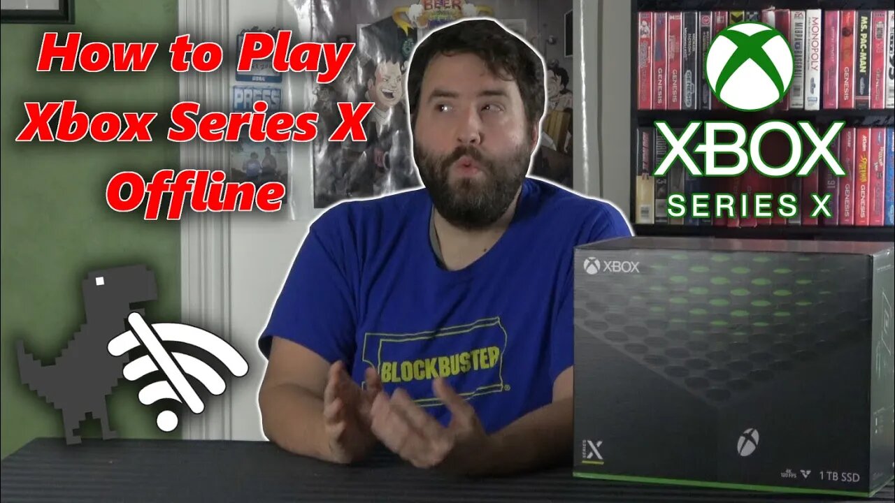 Xbox Series X - How to Play Offline (Kind of) - Adam Koralik