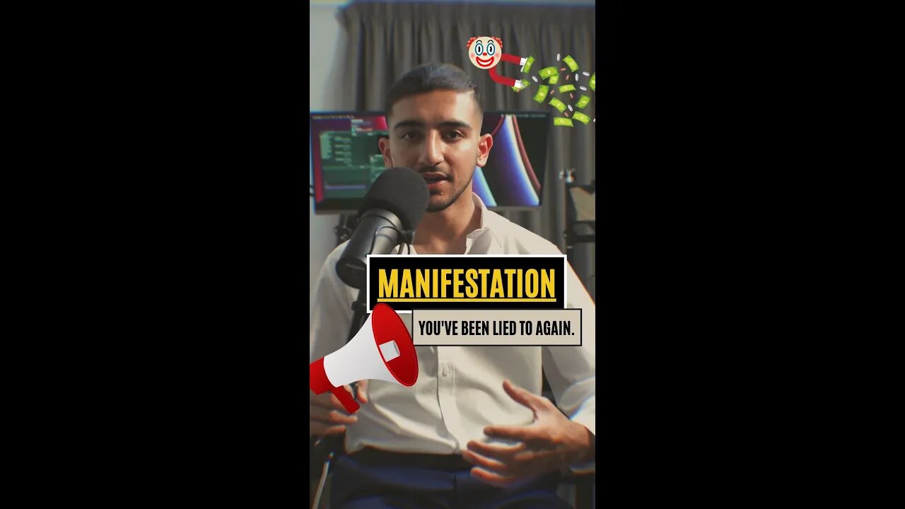 manifestion. you've been lied to again. #manifestation #manifest #mindset #shorts