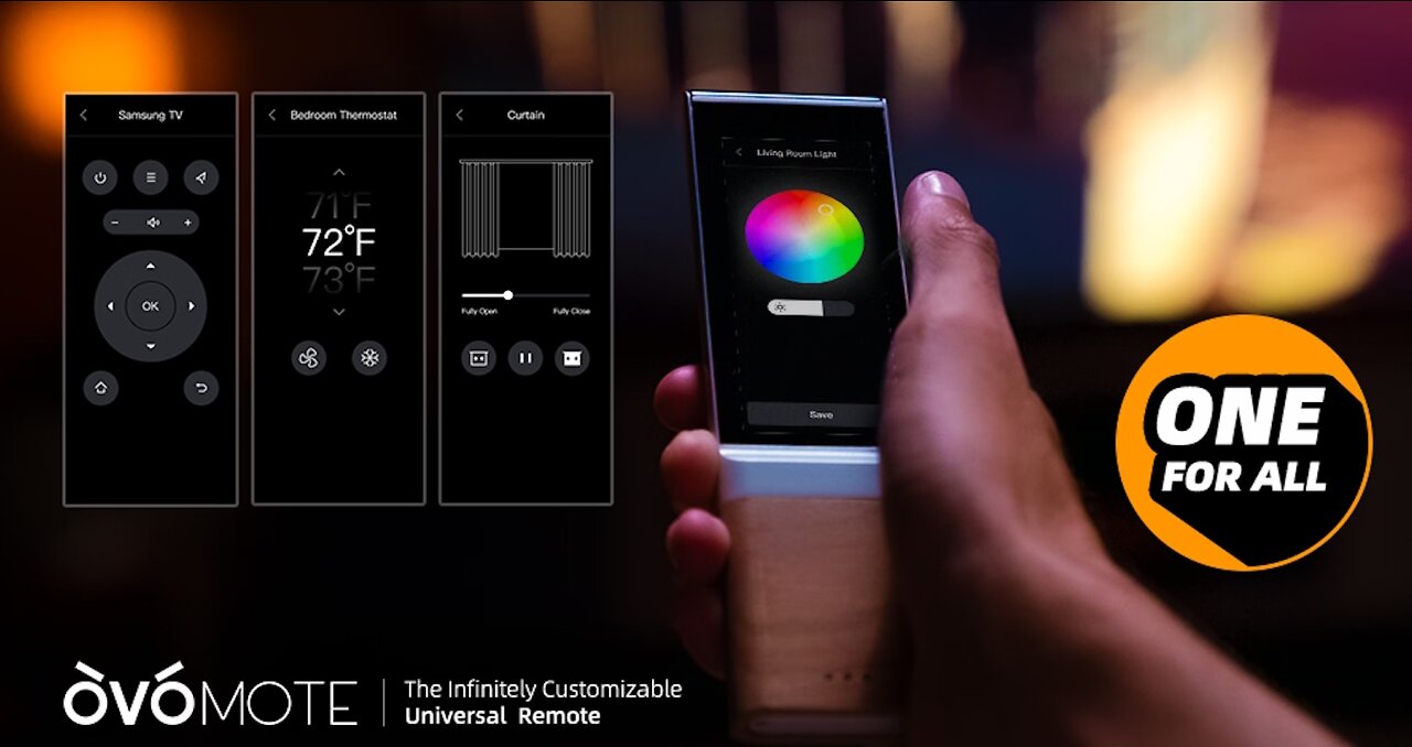 Ovomote:The Infinitely Customizable Universal Remote