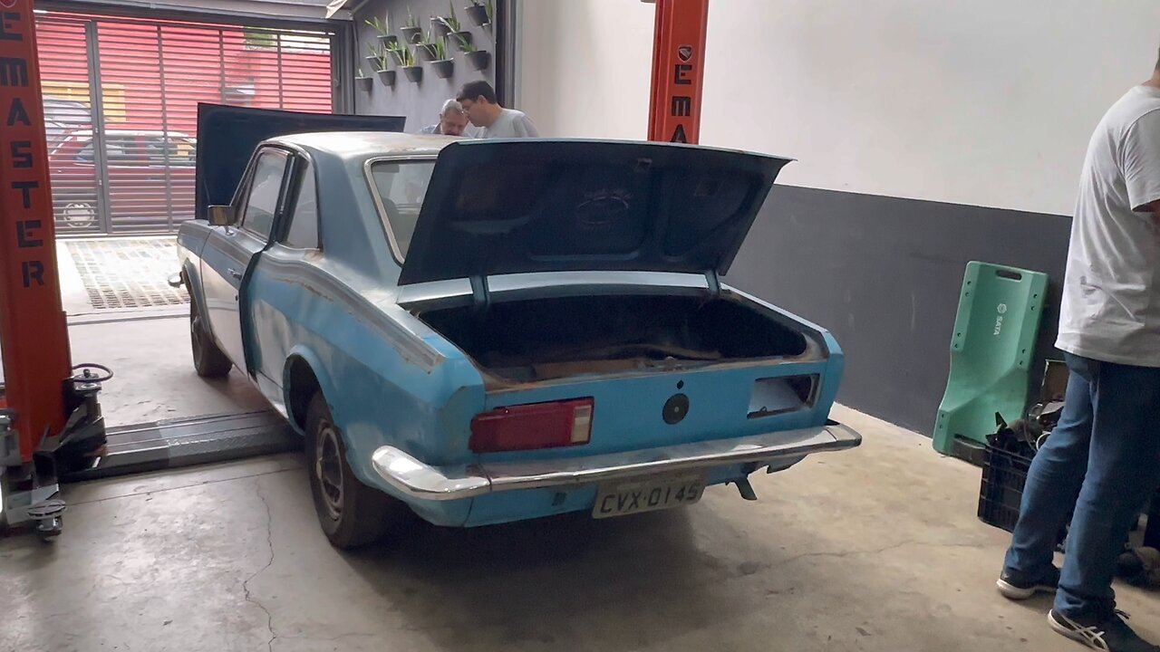 COMEÇANDO A RESTAURAR UM CORCEL GT 74