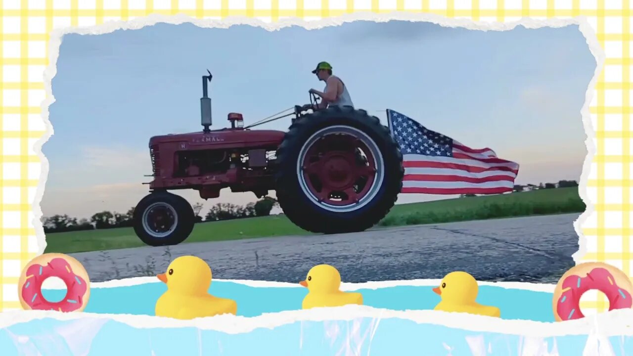 CarsenHead on Farmall H w/ Stars and Stripes Streaming ππΊπ²