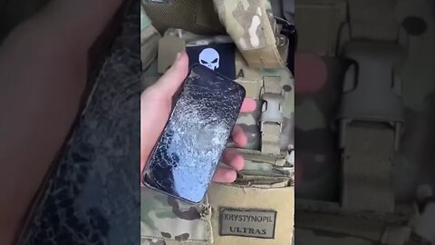 iPhone stops Russian bullet