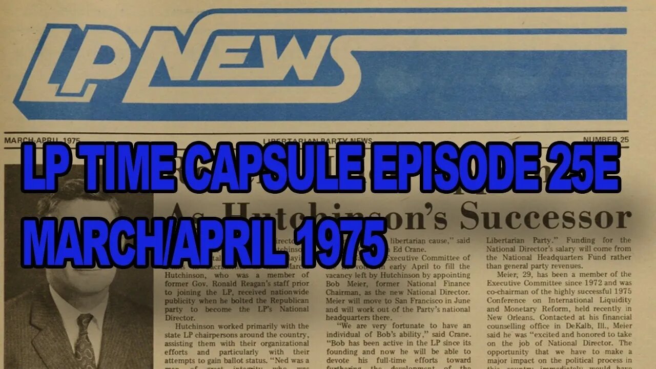 LP Time Capsule April/May 1975 Episode 25E