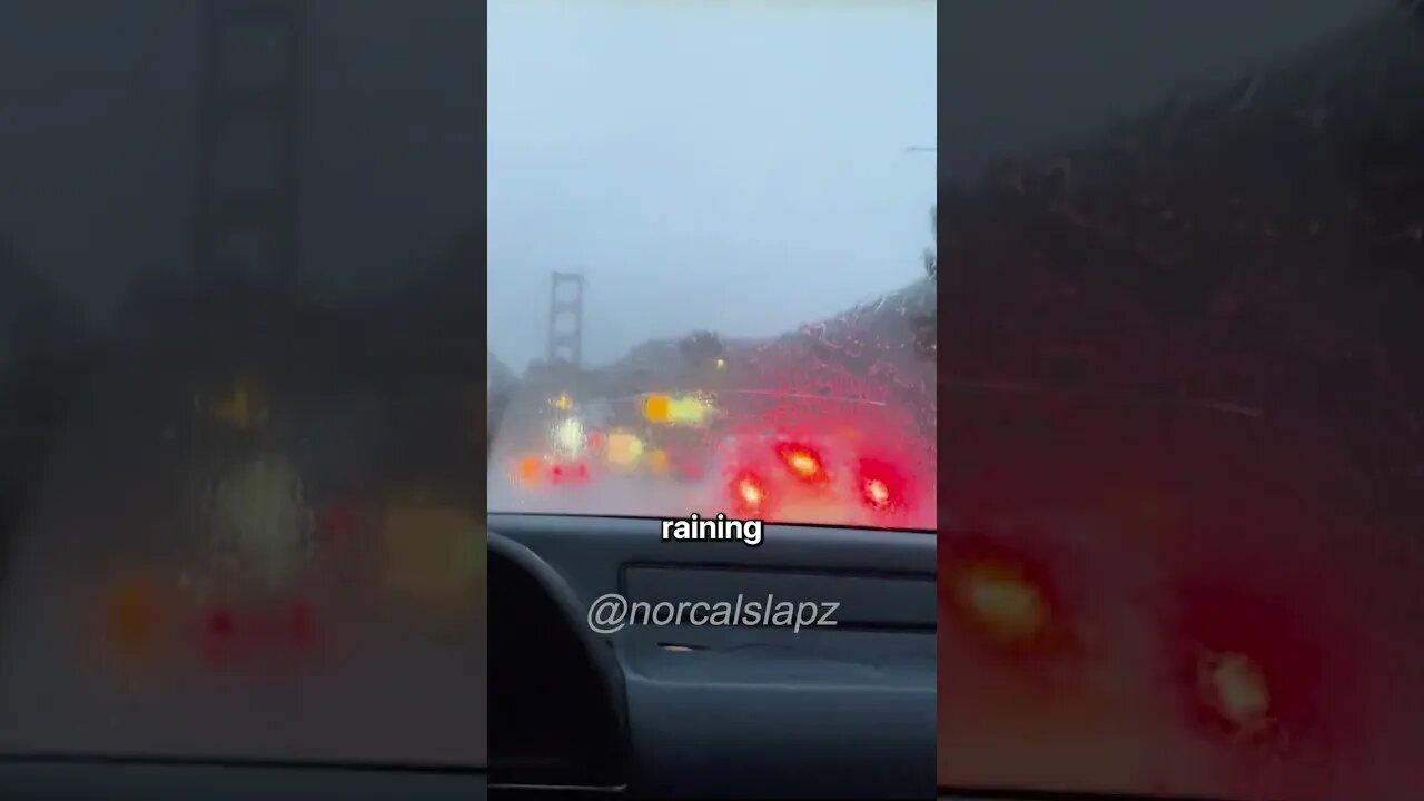 Watch What Happened When a Hurricane Hit San Francisco! 🤯 😟 #norcalslapz #bayarea #storm #hurricane