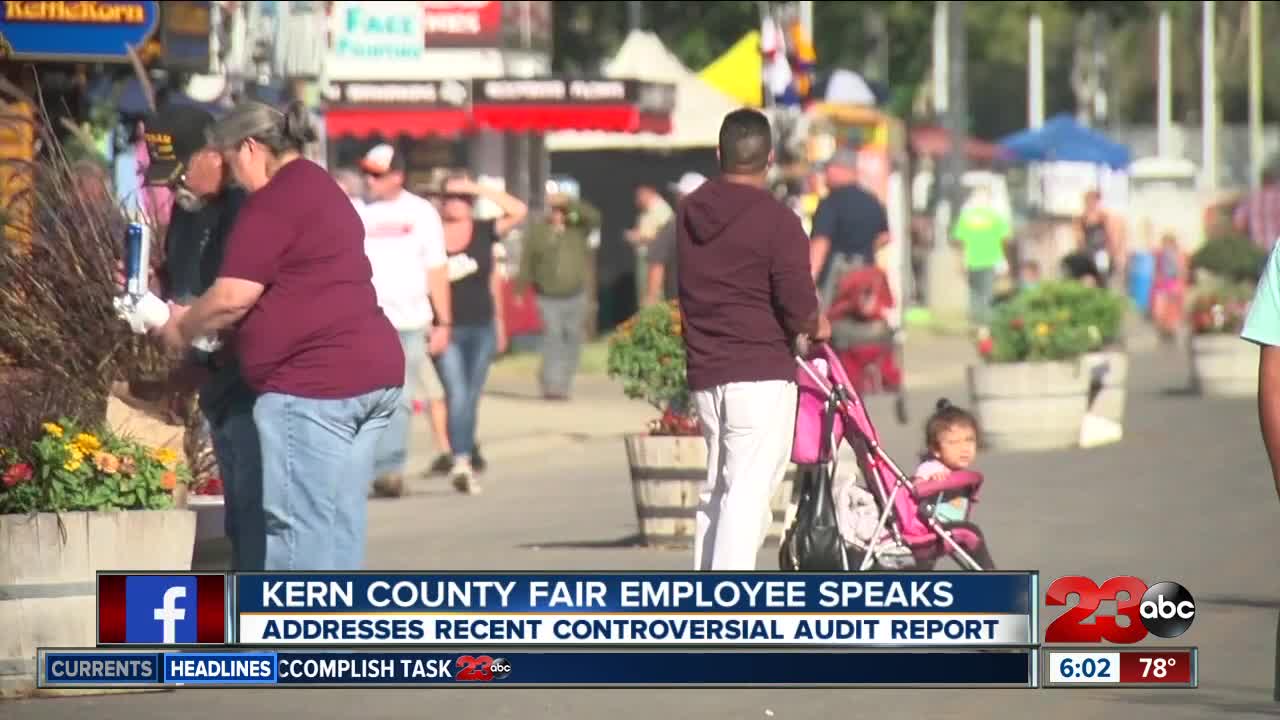 Kern County Fair employee speaks