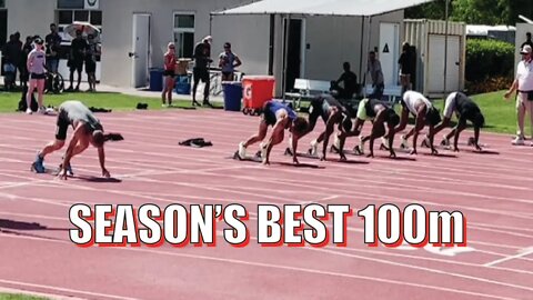 100m Season's Best + Acceleration & Speed Endurance Workout