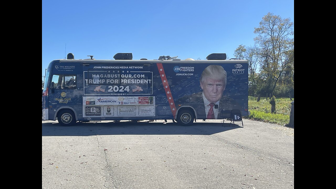 Trump Train arrives at the Monroeville Victory Center!