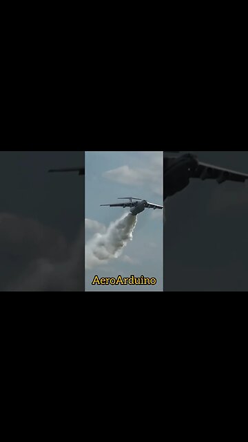 Ever Seen This Giant Russian #Flying Firefighter Tanker #Aviation #AeroArduino
