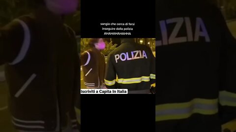 SANGIOVANNI ALLE PRESE CON LA POLIZIA