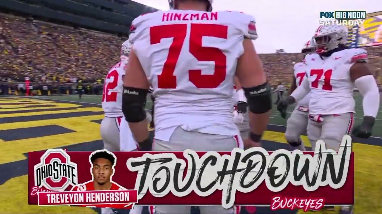 TreVeyon Henderson vs Michigan