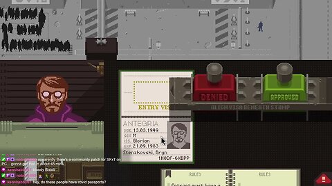 Papers, Please - Naughty Korone
