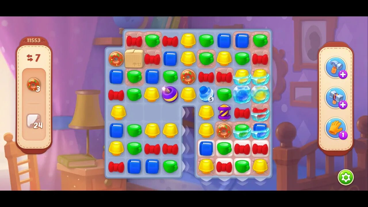 Playrix Homescapes Gameplay Walkthrough Level 11553