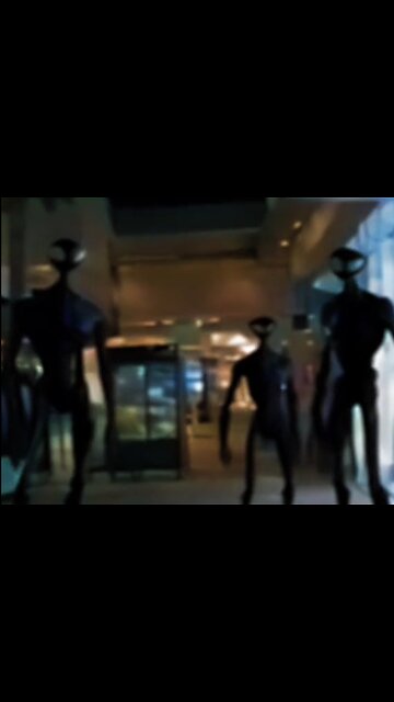 Xrays as reportedly captured on VHS video tape in relation to the Miami Mall Aliens Incedent