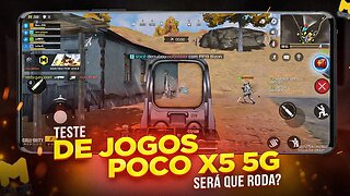 POCO X5 5G - Teste de JOGOS! COD Mobile, será que roda liso?