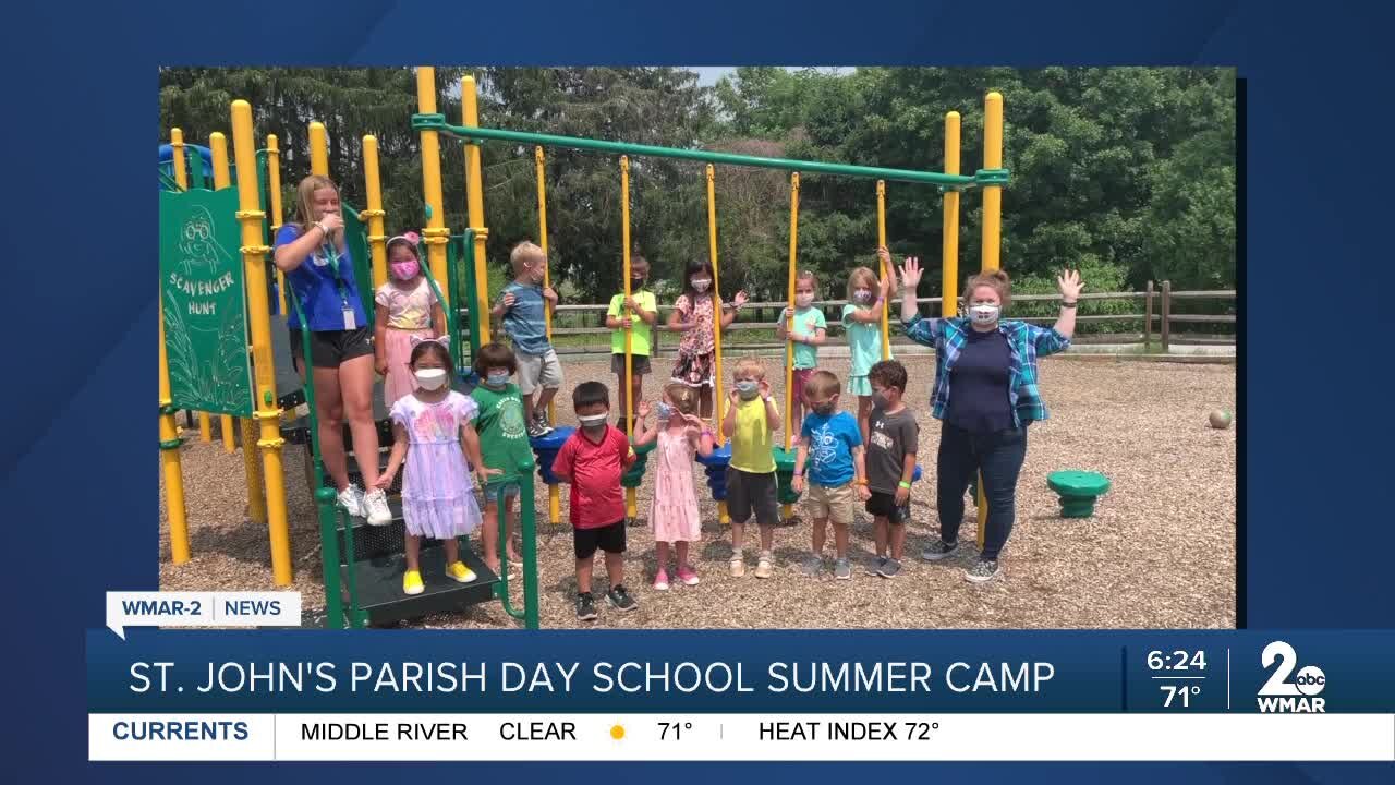 Good Morning Maryland from St. John's Parish Day School Summer Camp