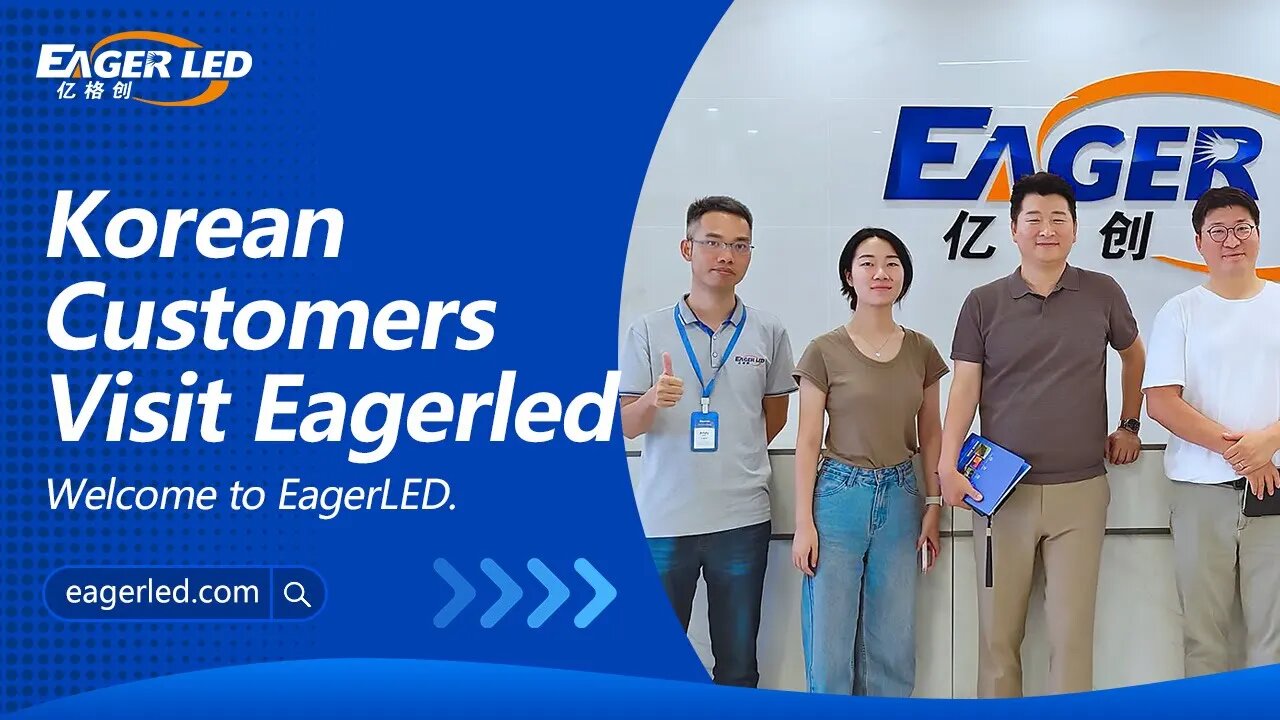 Eagerled welcomes Korean customers and impresses with high quality LED screens