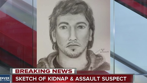 Sketch of kidnap and assault suspect released