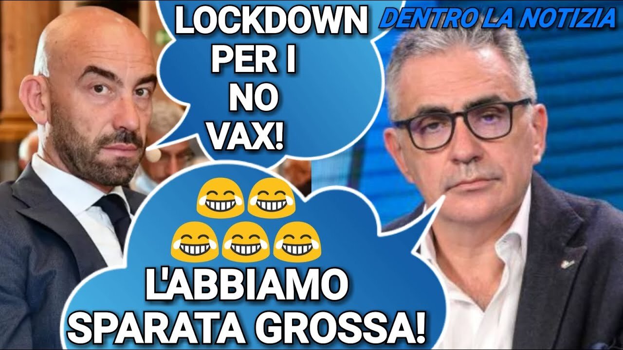 BASSETTI E PREGLIASCO: LOCKDOWN PER I NO VAX USANDO GREEN PASS! COSA RISCHIANO?!!