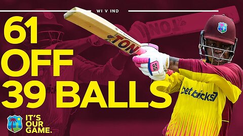 4 SIXES! | Shimron Hetmyer Smashes 61 Runs off 39 Balls | Today Cricket Match |Watch EVERY BALL