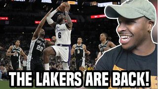 LAKERS at SPURS | NBA FULL GAME HIGHLIGHTS | November 26, 2022 Reaction