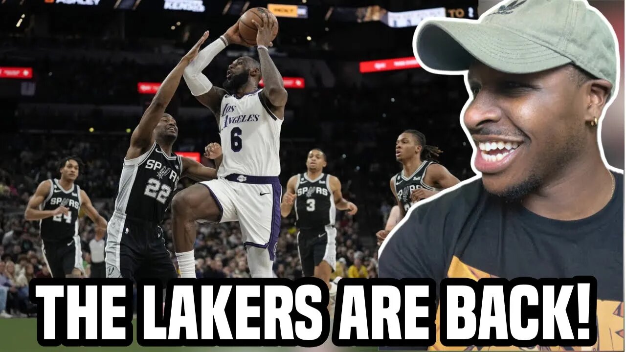 LAKERS at SPURS | NBA FULL GAME HIGHLIGHTS | November 26, 2022 Reaction