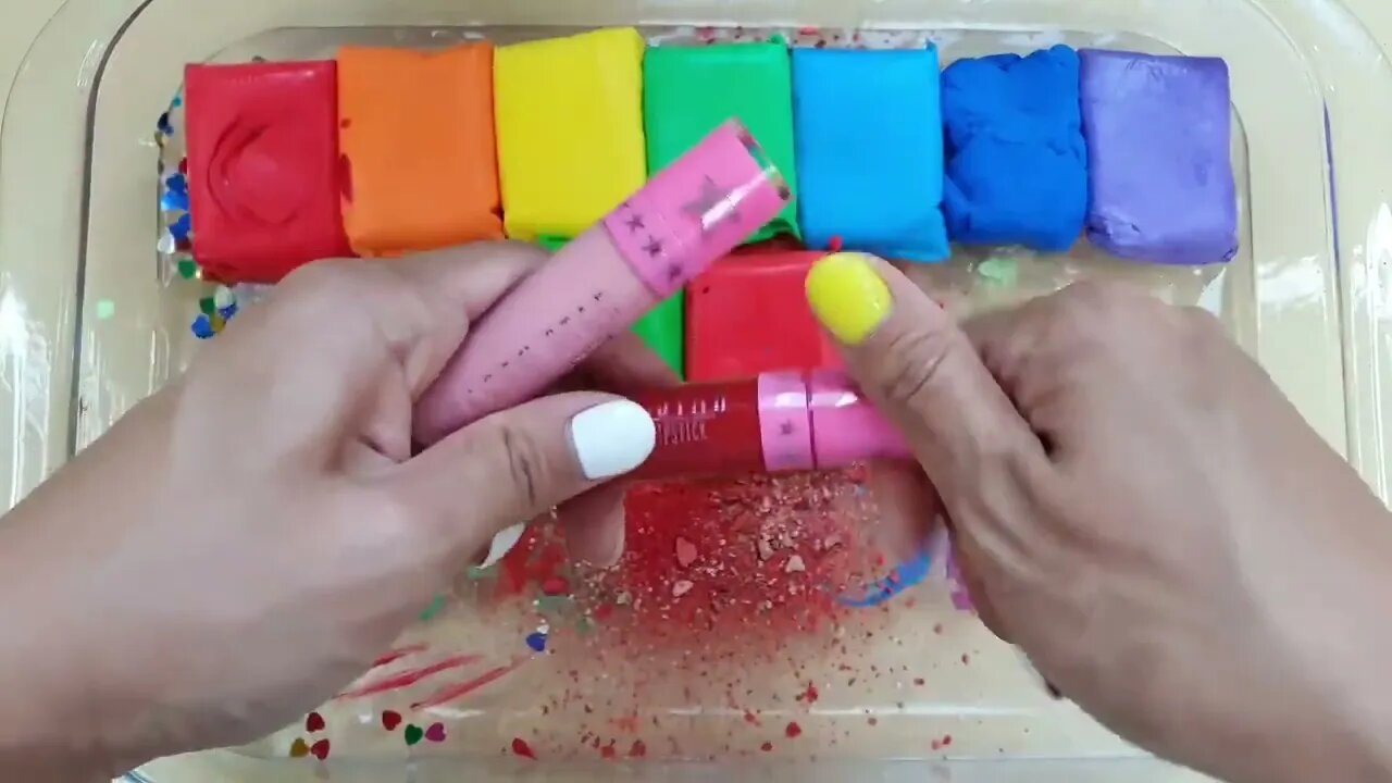 Cocomelon Slime Mixing Random Into Slime! Satisfying Slime Video ASMR