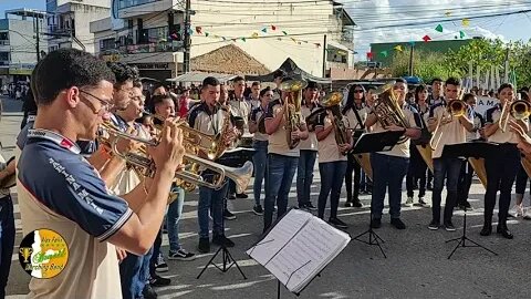 BANDA MARCIAL JARINA MAIA 2023 NO 4° ENCONTRO DE BANDAS E FANFARRAS DE JOÃO ALFREDO 2023