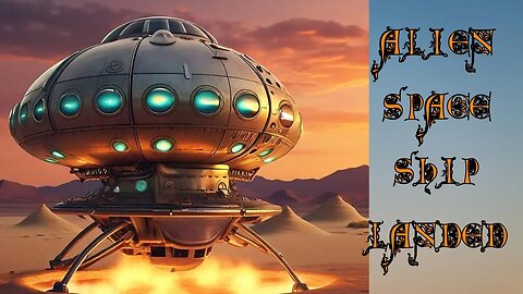 spaceship landed
